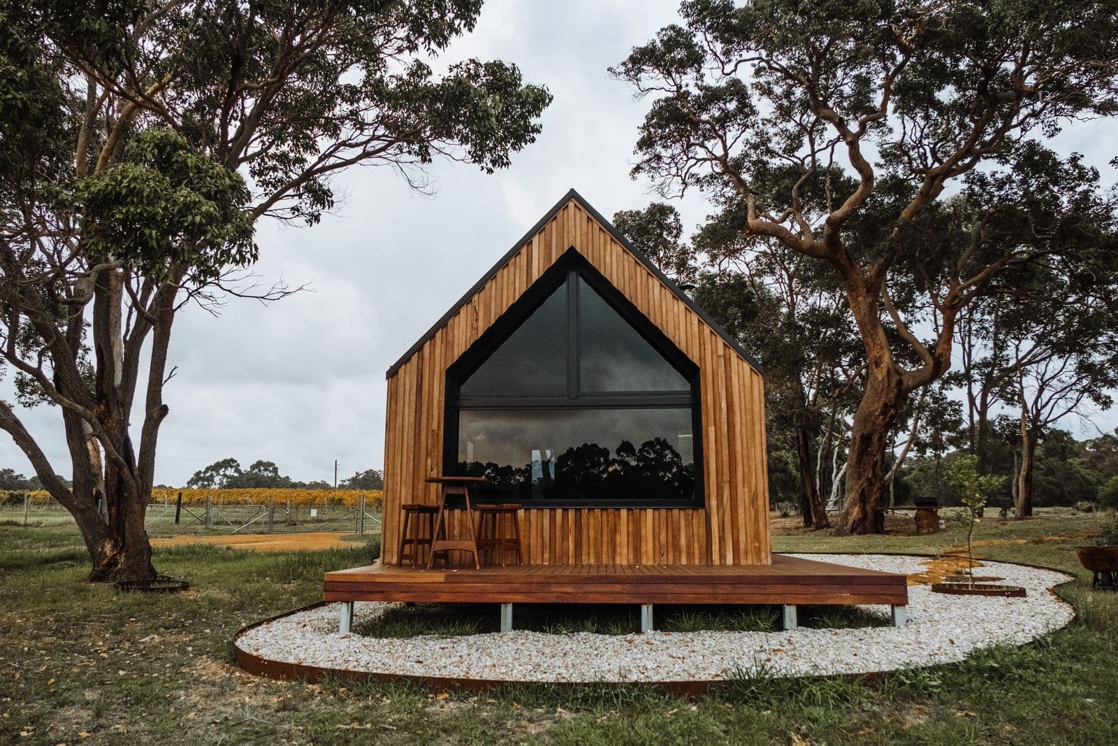 Tiny House op landbouwgrond